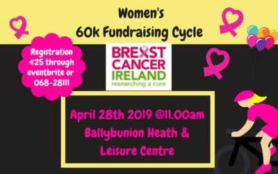 Women’s Fundraising Cycle of North Kerry in aid of Breast Cancer Ireland