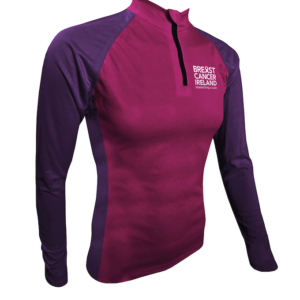 Quarter zip, sports breathable, moisture wicking polyester