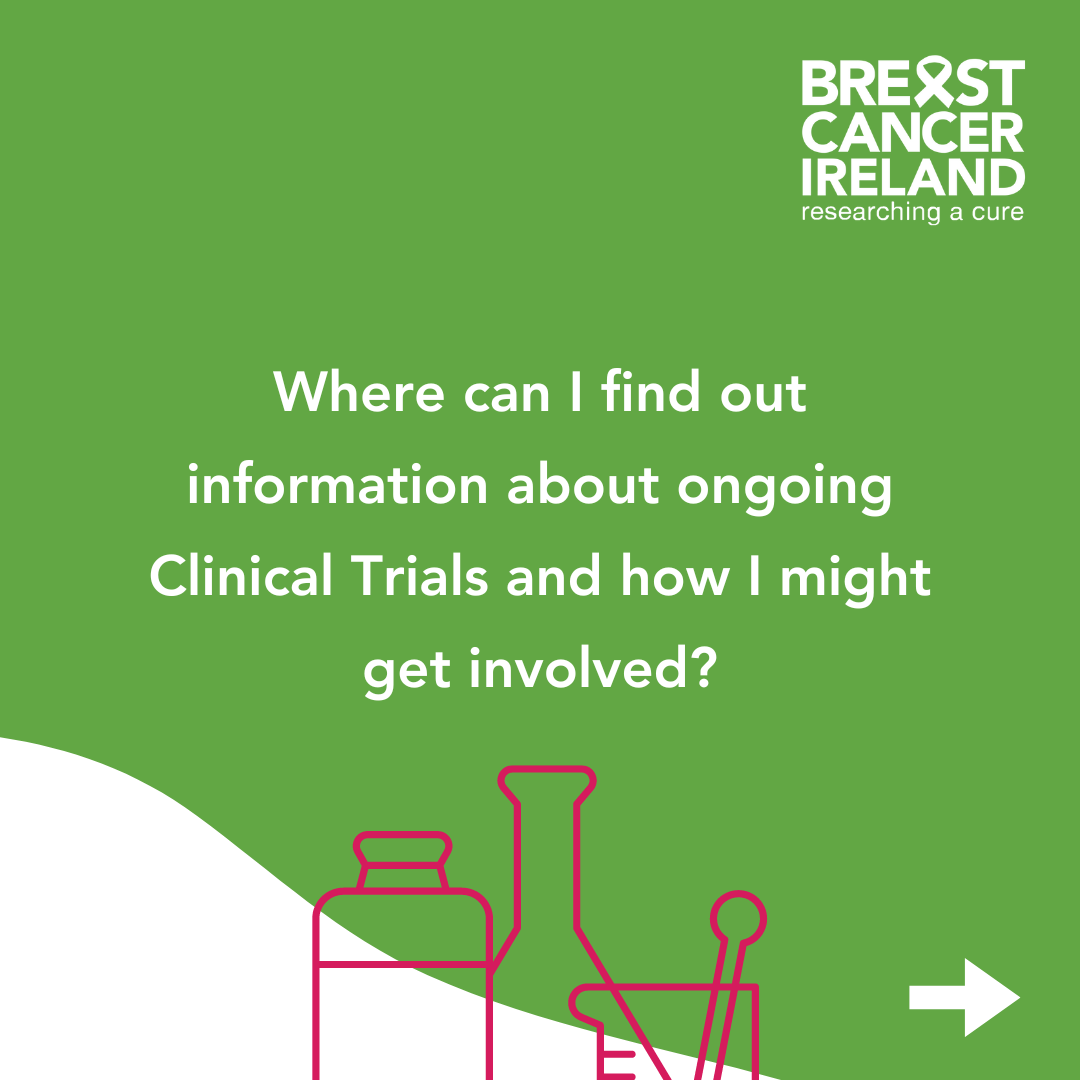 BREAST CANCER IRELAND researching a cure Where can I find out