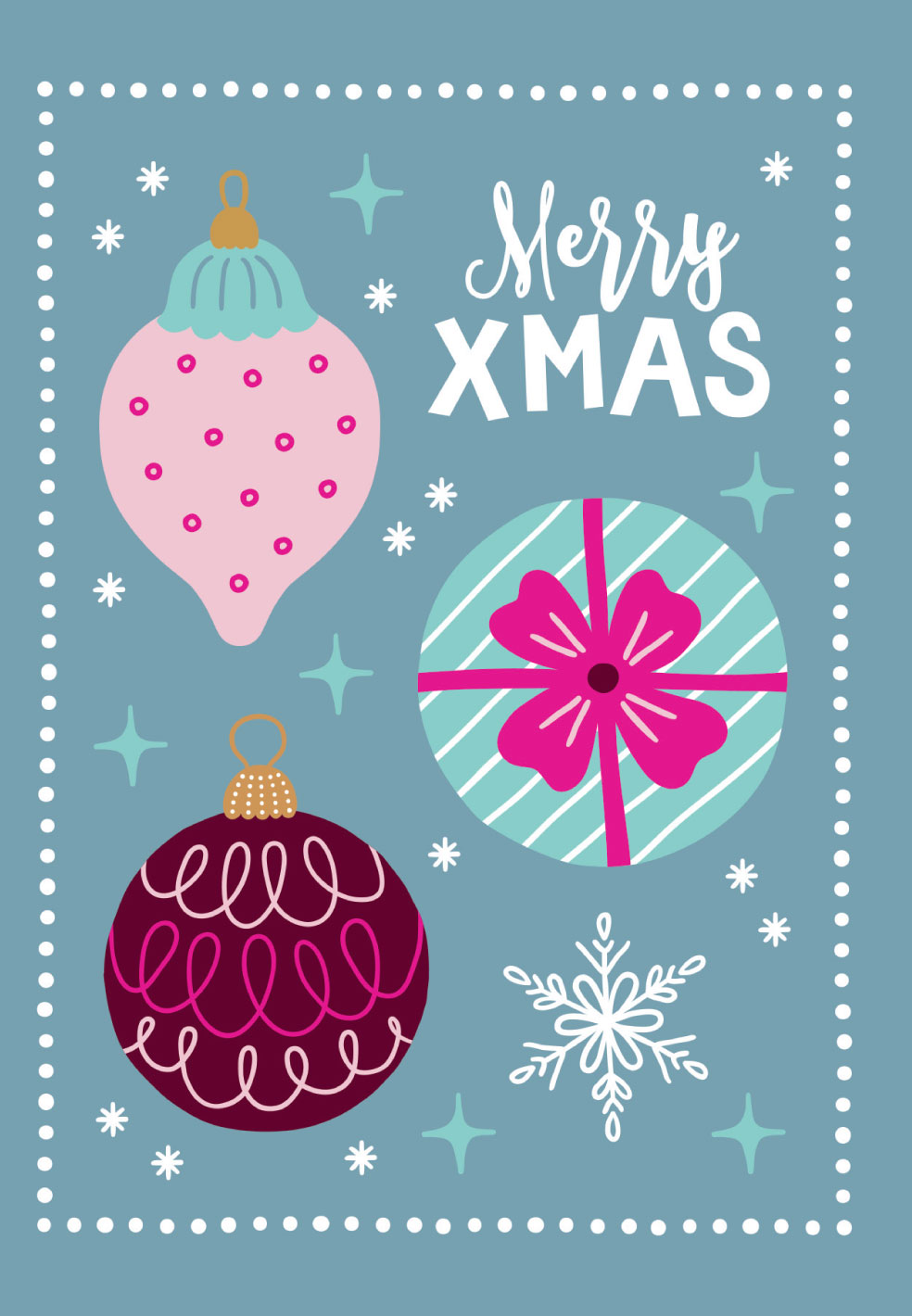 Christmas Card Pack – Design Set 3 - Image 2
