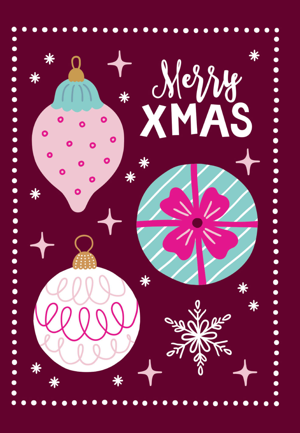 Christmas Card Pack – Design Set 4 - Image 2