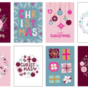 Christmas Card Pack – Design Set 2