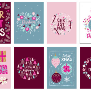 Christmas Card Pack – Design Set 3