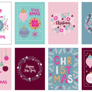 Christmas Card Pack – Design Set 4
