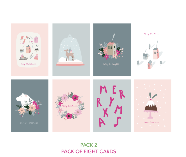 Christmas Card Pack – Design Set 2 - Image 2